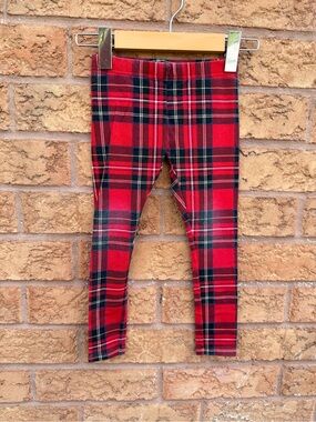 💫10/$25 • George Tartan Plaid Cotton Leggings